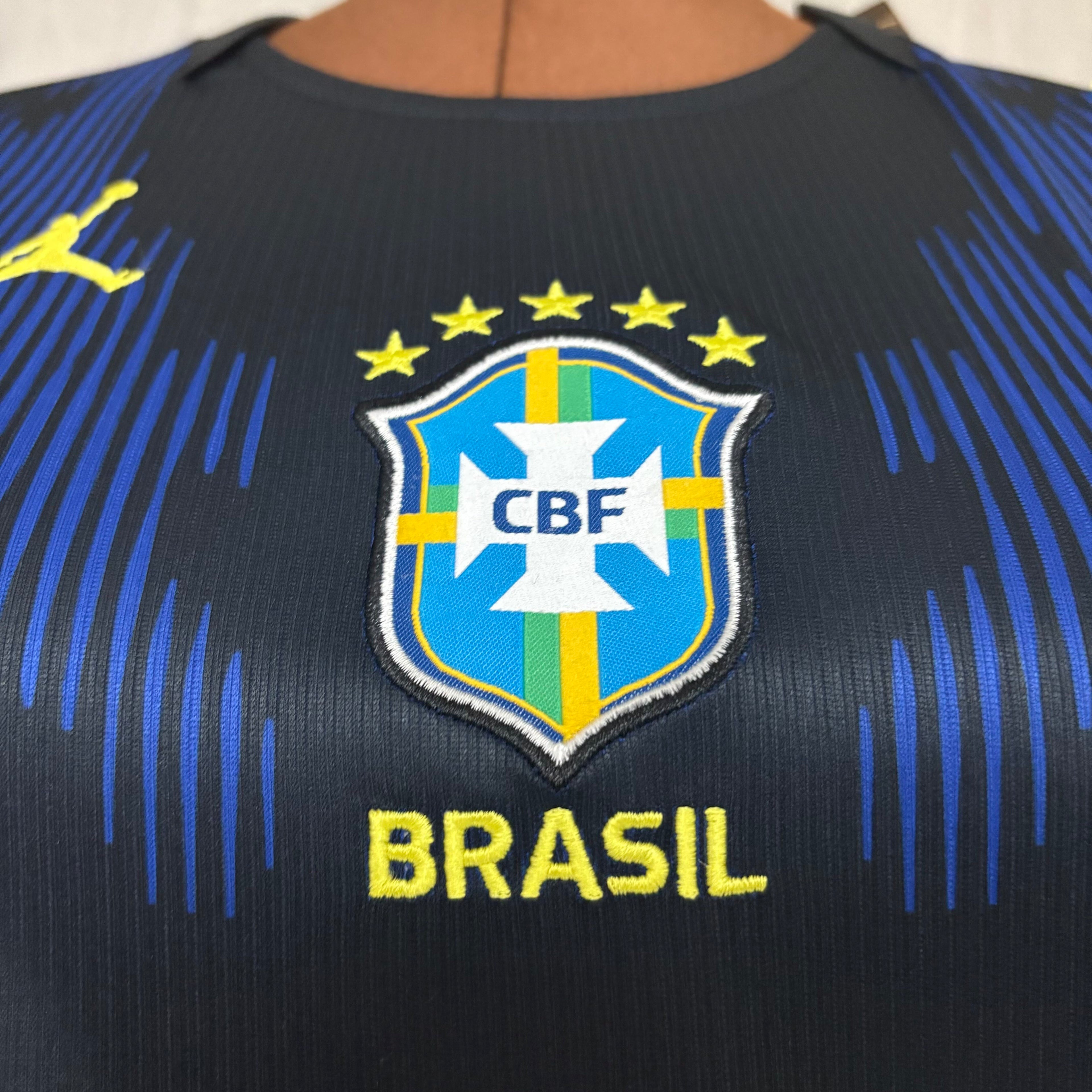 Camisa Brasil Jordan II 2026/27 Torcedora Feminina