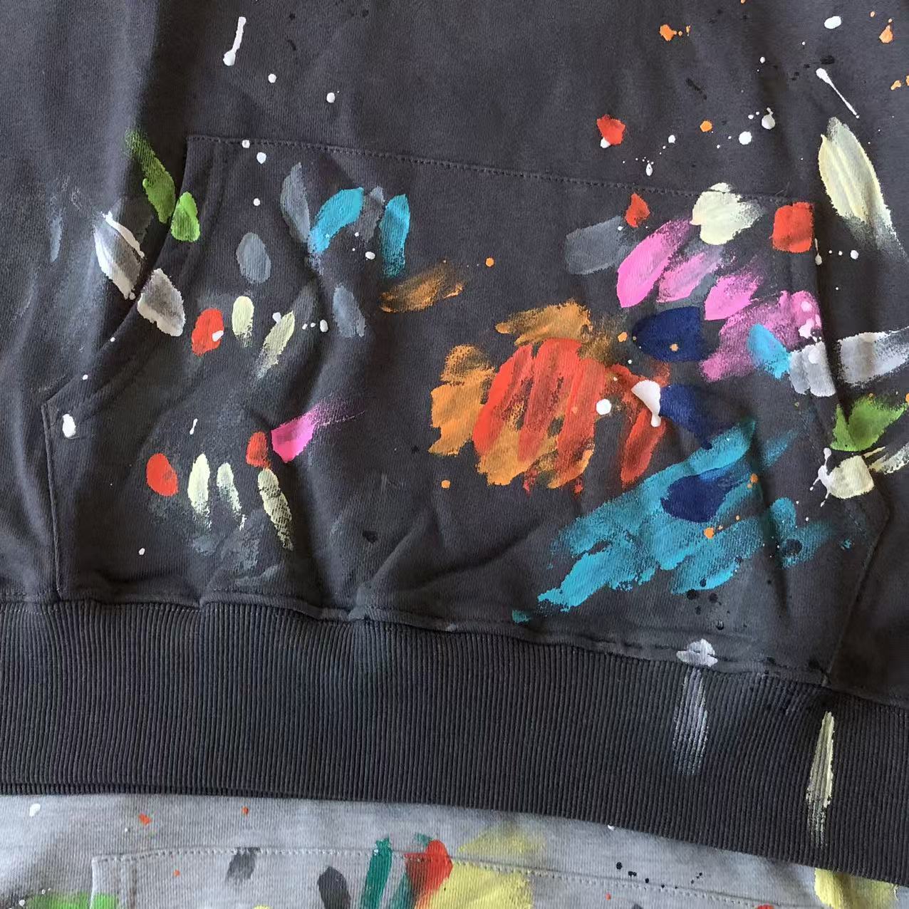 Blusa Gallery Dept. paint hoodie