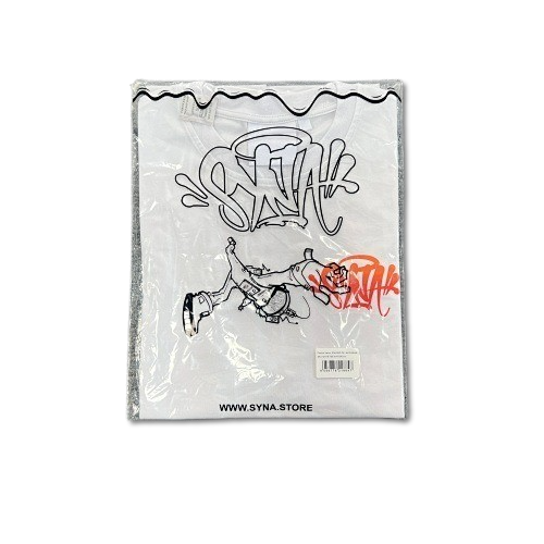 Camisa Syna Ignite White/Orange