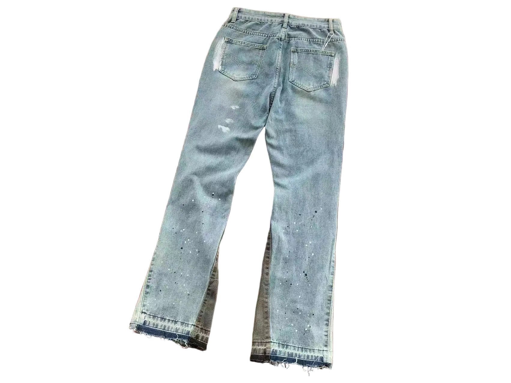 Calça gallery dept. Splash Ink Flare Jeans