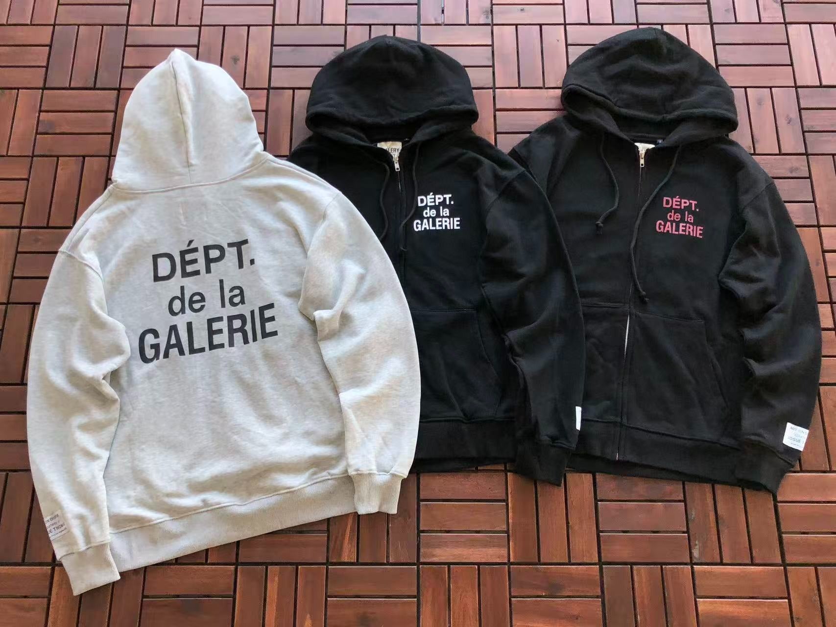 Blusa Gallery Dept. French Zip Up Hoodie