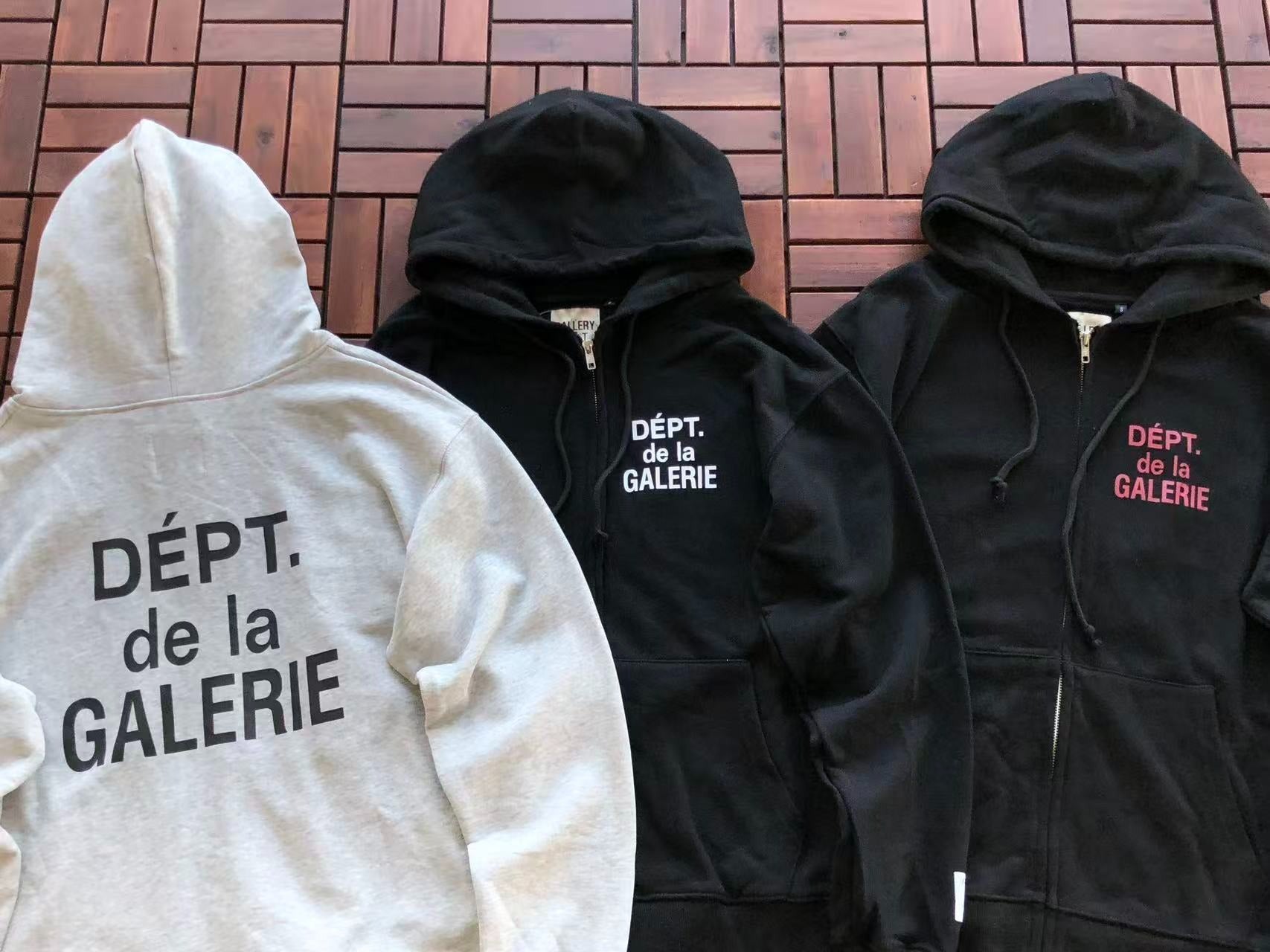 Blusa Gallery Dept. French Zip Up Hoodie