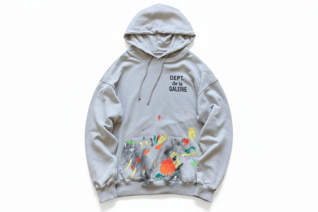 Blusa Gallery Dept. paint hoodie