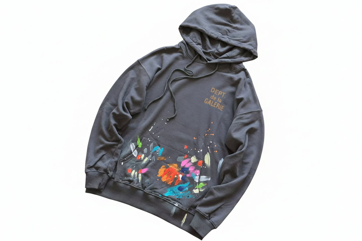 Blusa Gallery Dept. paint hoodie